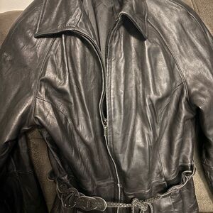 Preston & York Black Lamb Leather Jacket